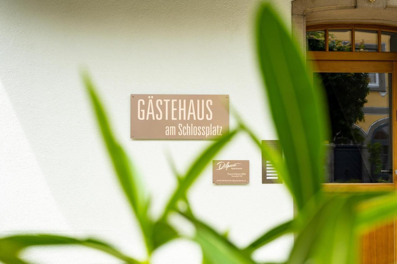 Gaestehaus Am Schlossplatz Z. 3 미르스부르크 외부 사진